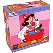 Peanuts Bobbing for Apples 100-Piece Puzzle